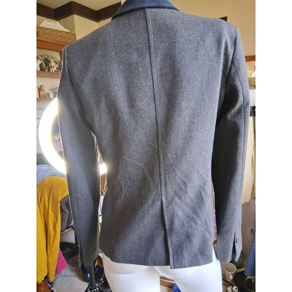 Rare Uniqlo Ines De La Fressange Button Up Blazer M - Picture 2 of 3